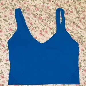 lululemon athletica Blue Tank Top. like new.